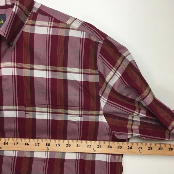 Cabelas mens wrinkle free long sleeve button down shirt XL - Picture 5 of 8